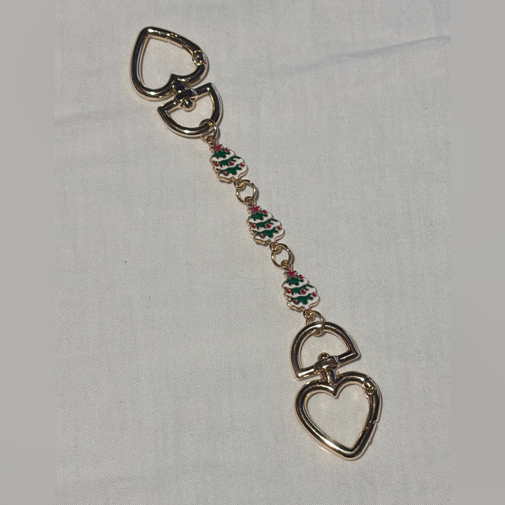 Gold ❤️ & Christmas 🎄 Purse/Key Chain Extender
Perfect for a lil’ Personal Touch